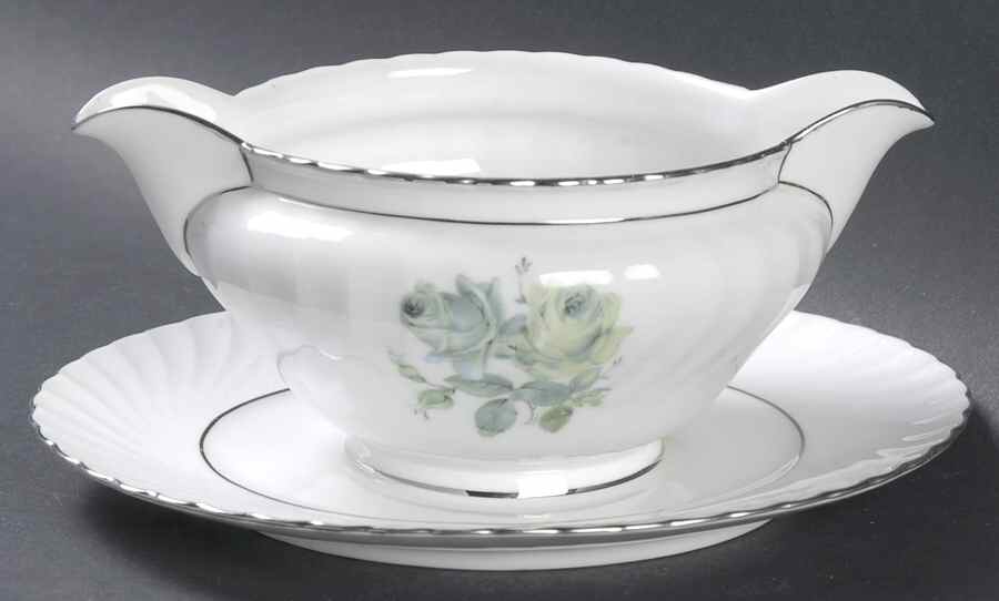 ROT2 Gravy Boat with Attached Underplate by Royal Tettau-1