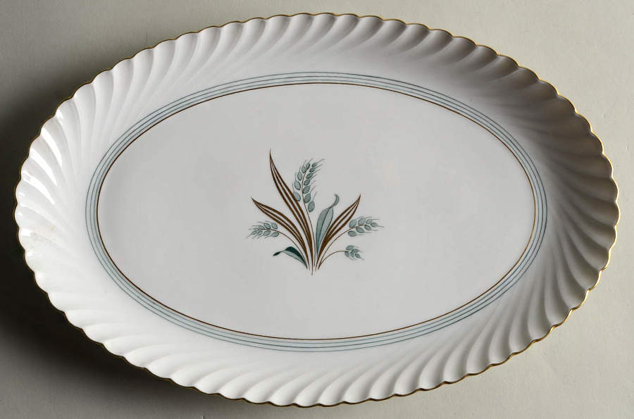 ROT22 11" Oval Serving Platter by Royal Tettau-1