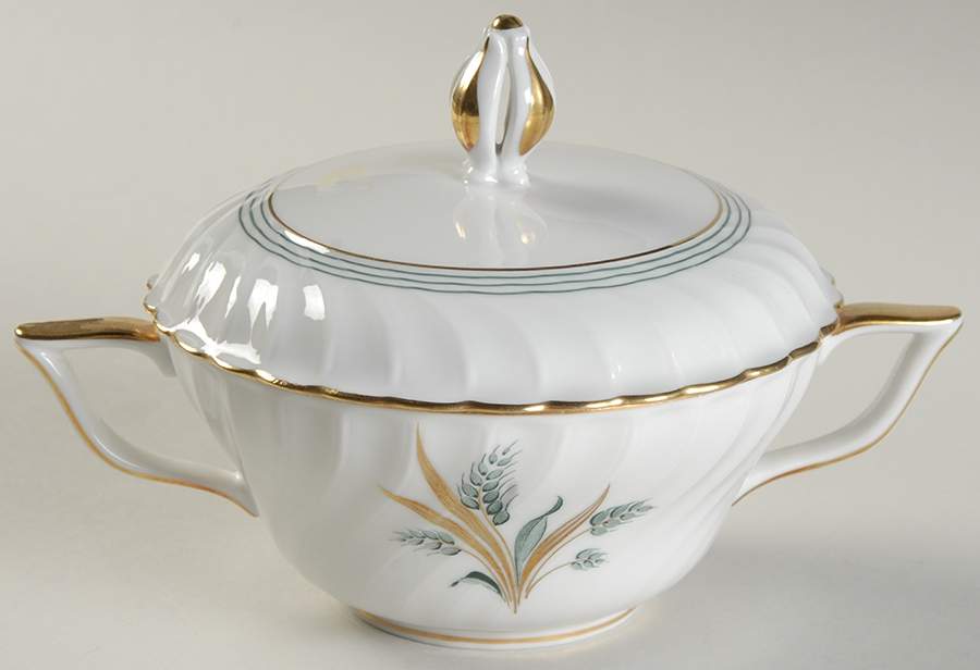 ROT22 Sugar Bowl & Lid by Royal Tettau-1