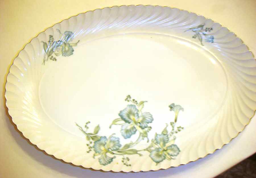 ROT23 15" Oval Serving Platter by Royal Tettau-1