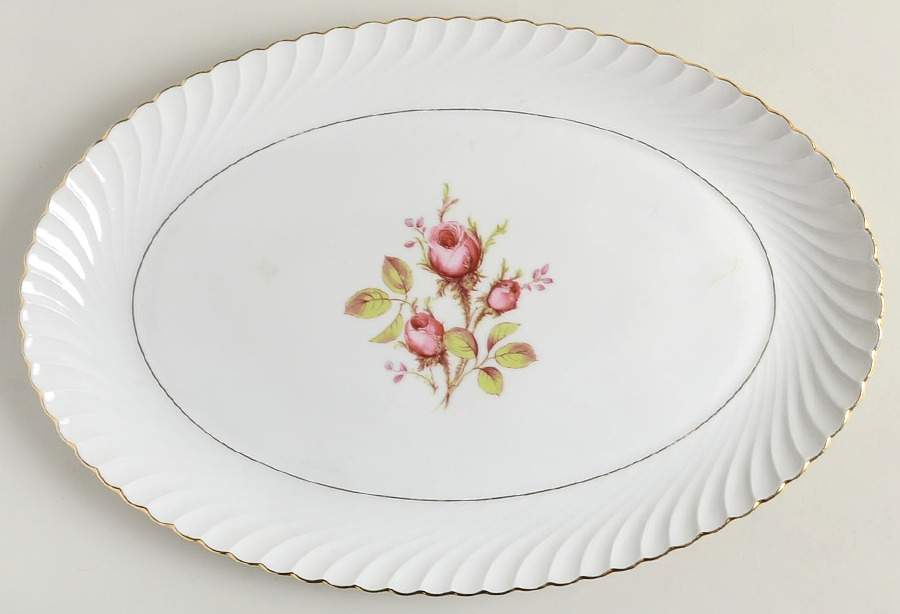 ROT32 15" Oval Serving Platter by Royal Tettau-1