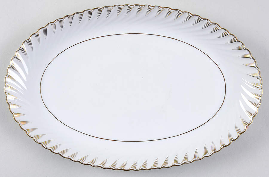 ROT35 11" Oval Serving Platter by Royal Tettau-1