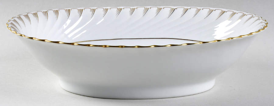 ROT35 9" Oval Vegetable Bowl by Royal Tettau-1