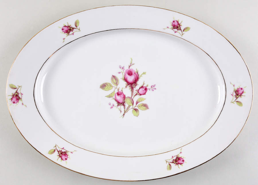 ROT70 16" Oval Serving Platter by Royal Tettau-1