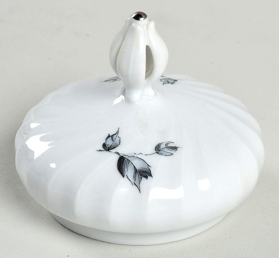 Ebony Rose Lid for Teapot by Belkraft-1