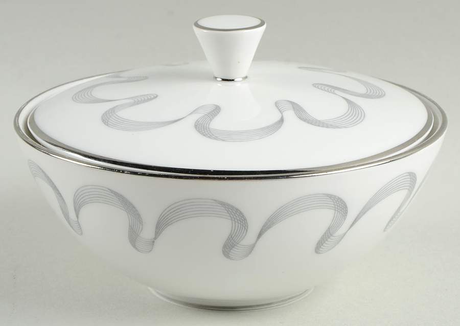 1156 Sugar Bowl & Lid by Royal Tettau-1