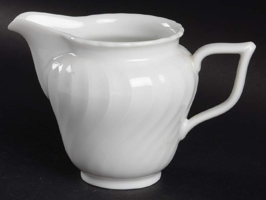 Simplicity White Creamer by Royal Tettau-1