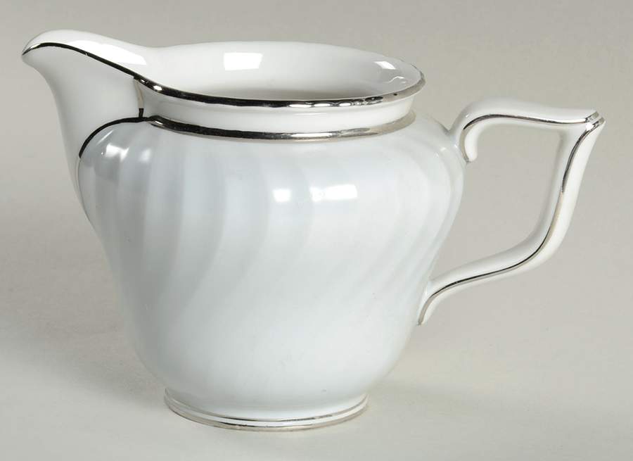 South Wind Pearl Grey Creamer by Royal Tettau-1
