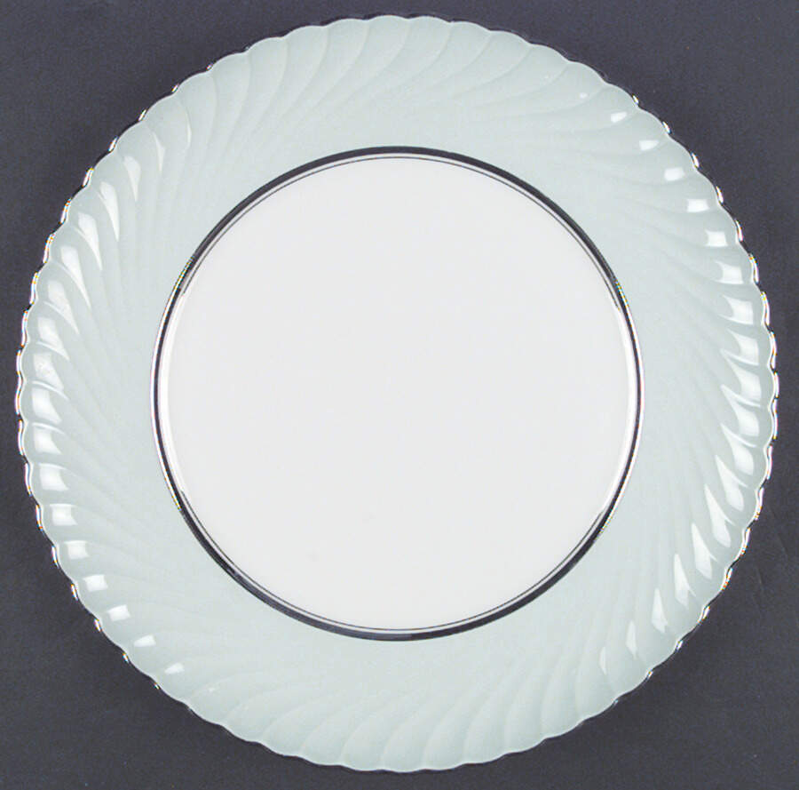 South Wind Grey Green Dinner Plate by Royal Tettau-1