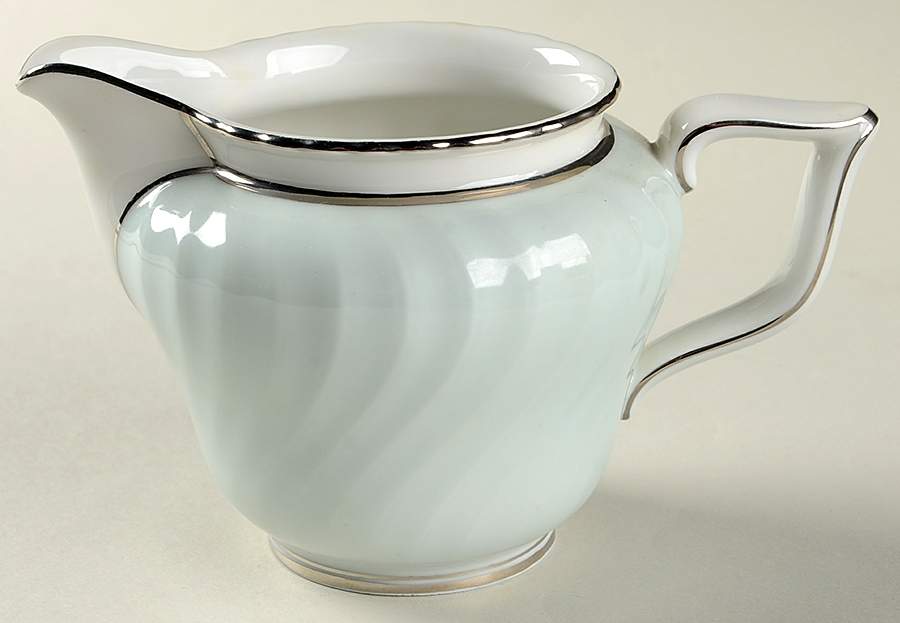 South Wind Grey Green Creamer by Royal Tettau-1