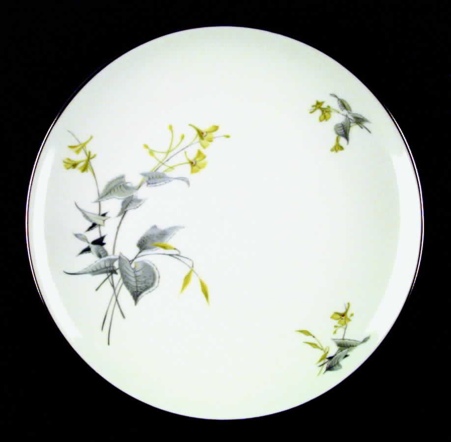 Spring Bouquet (Gold) Dinner Plate by Royal Tettau-1