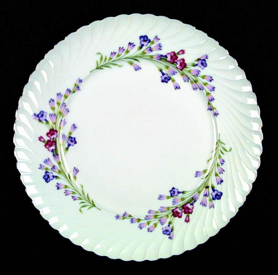 Spring Wreath Dinner Plate by Royal Tettau-1