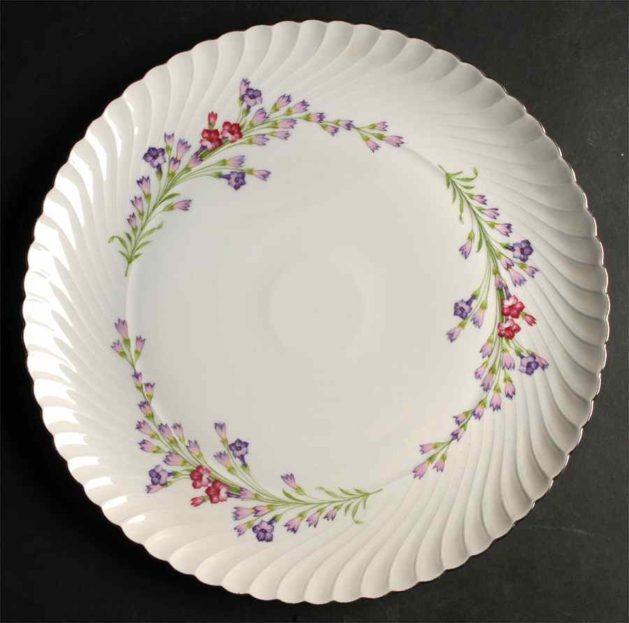 Spring Wreath 12" Chop Plate (Round Platter) by Royal Tettau-1