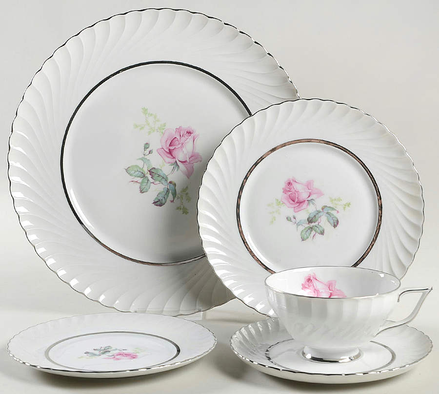 Sterling Rose 5 Piece Place Setting by Royal Tettau-1