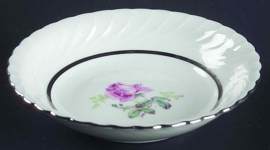 Sterling Rose Fruit/Dessert (Sauce) Bowl by Royal Tettau-1