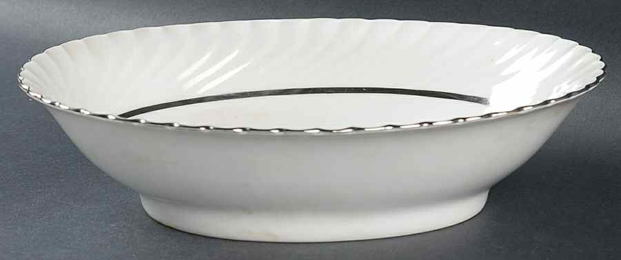Sterling Rose 9" Oval Vegetable Bowl by Royal Tettau-1