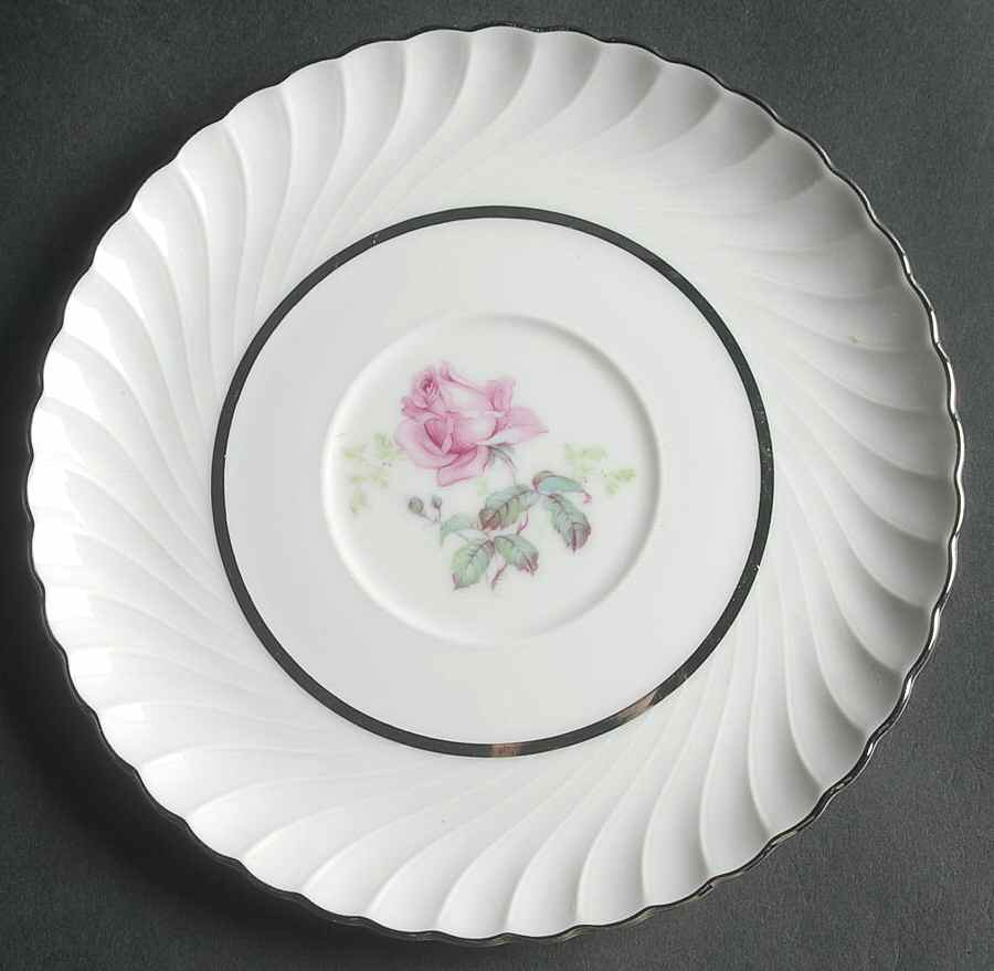 Sterling Rose Saucer for Cream Soup Bowl by Royal Tettau-1