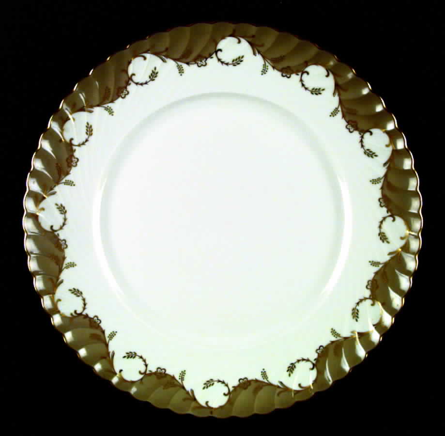 Sutherland Brown Dinner Plate by Royal Tettau-1
