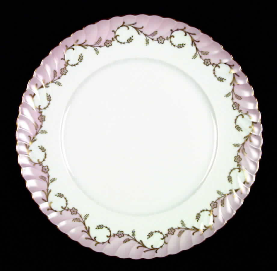 Sutherland Pink Dinner Plate by Royal Tettau-1