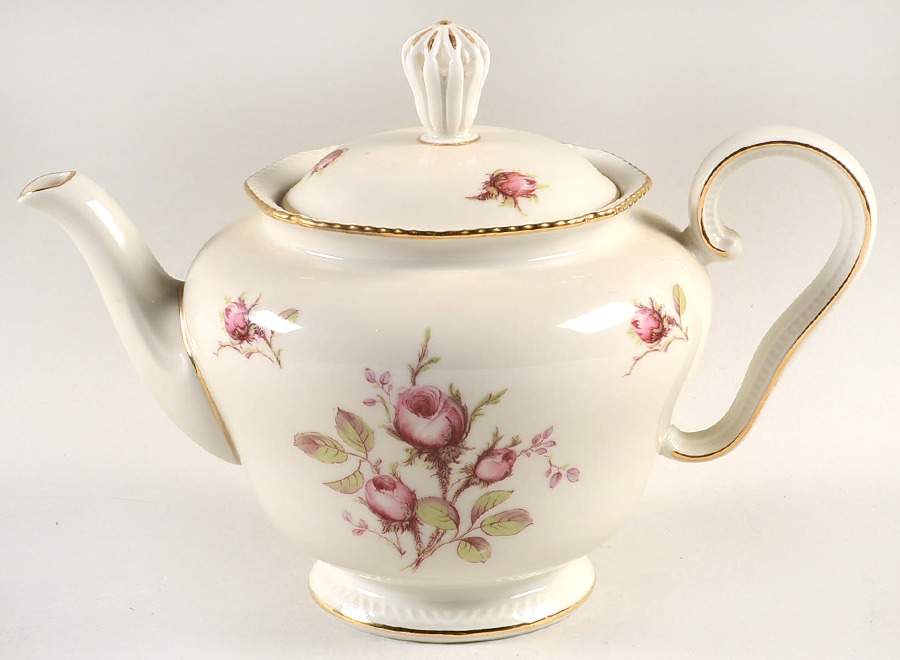 Trellis Rose Teapot & Lid by Royal Tettau-1