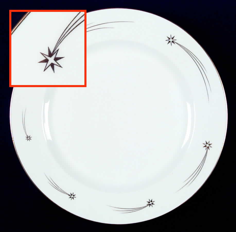 Wishing Star Dinner Plate by Royal Tettau-1