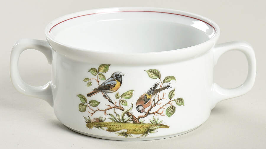 Woodsong Cream Soup Bowl by Royal Tettau-1