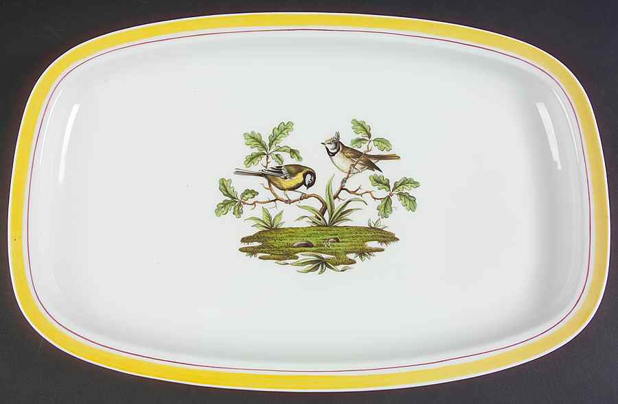 Woodsong 13" Oval Serving Platter by Royal Tettau-1