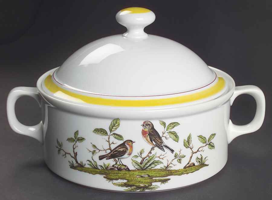 Woodsong Round Covered Vegetable by Royal Tettau-1