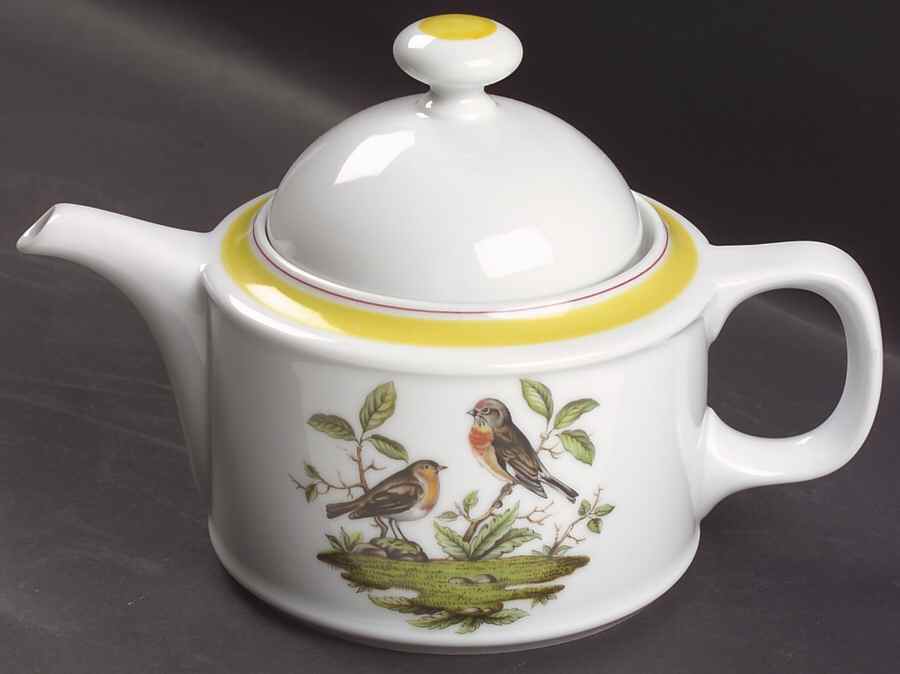 Woodsong Teapot & Lid by Royal Tettau-1