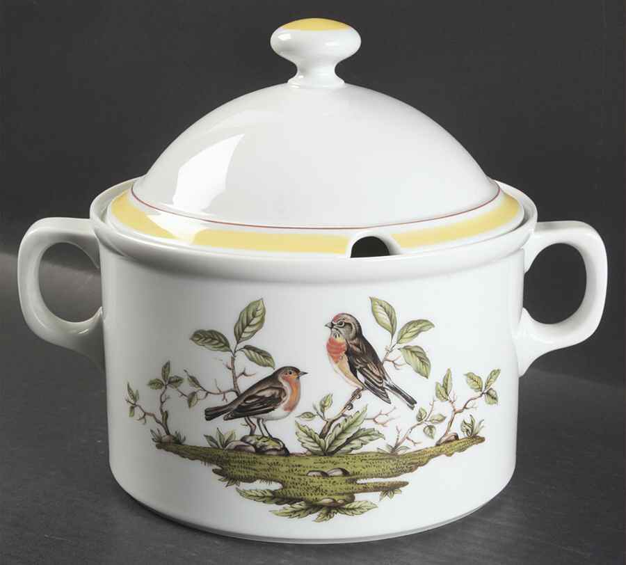 Woodsong Tureen &  Lid by Royal Tettau-1