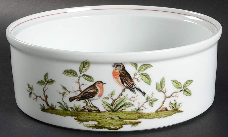 Woodsong 8" Round Vegetable Bowl by Royal Tettau-1