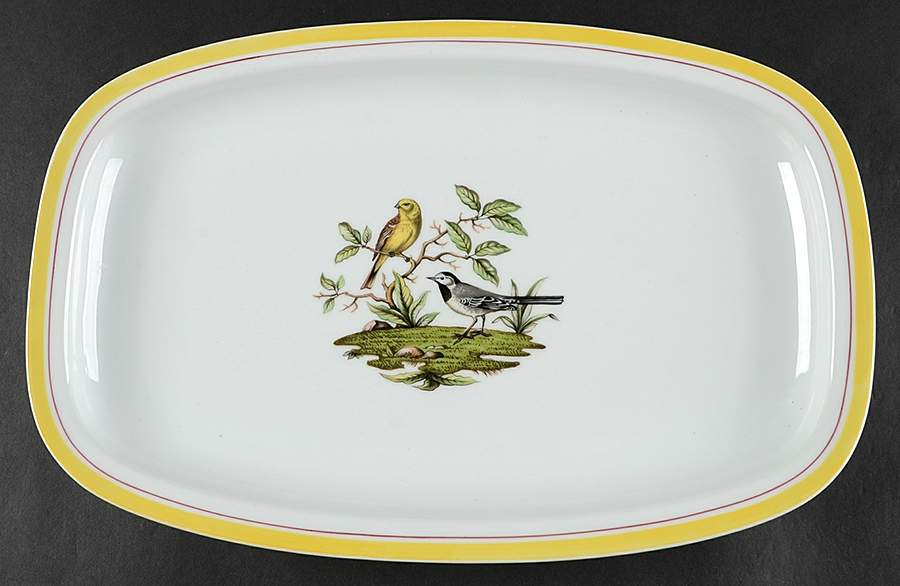 Woodsong 15" Oval Serving Platter by Royal Tettau-1
