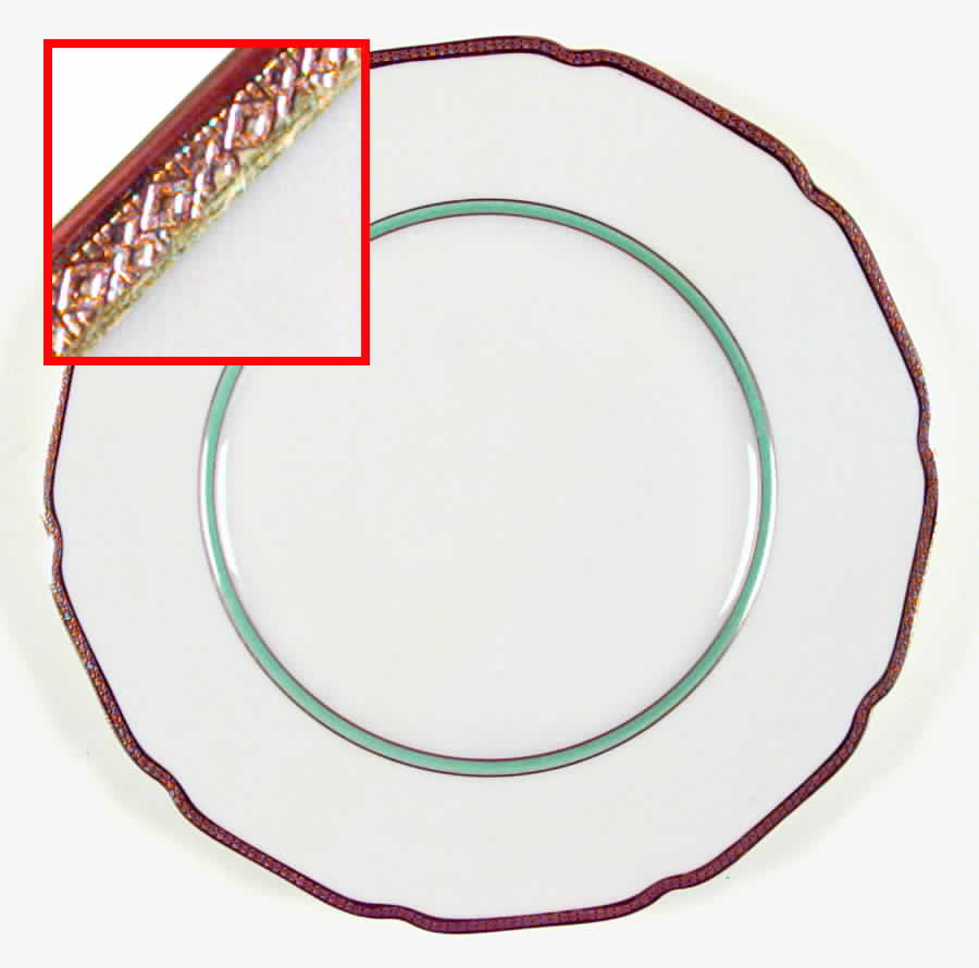 Azure Moderne Dinner Plate by Royal York (Germany)-1