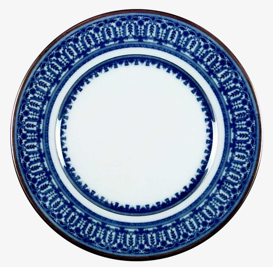 Blue Canton Dinner Plate by Royal York (Germany)-1
