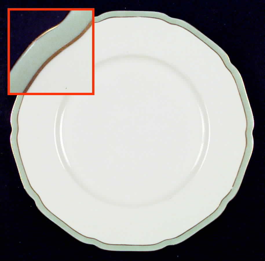 Celeste Dinner Plate by Royal York (Germany)-1