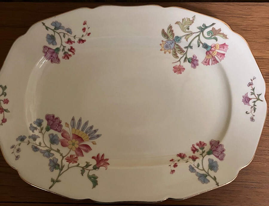 Figaro 12" Oval Serving Platter by Royal York (Germany)-1