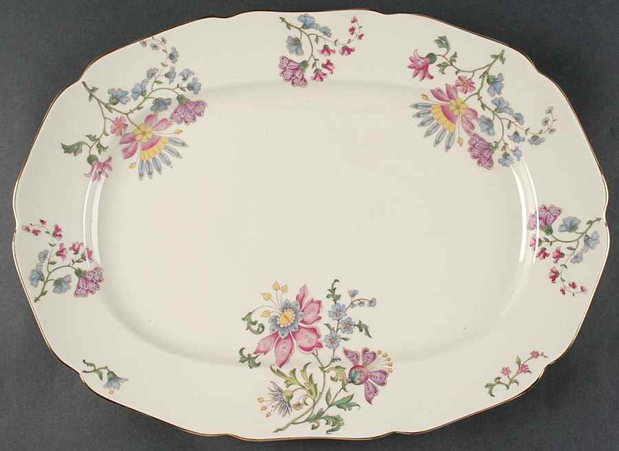 Figaro 16" Oval Serving Platter by Royal York (Germany)-1