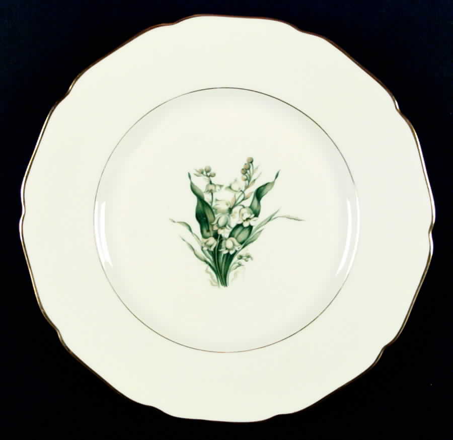 Lily of The Valley Dinner Plate by Royal York (Germany)-1