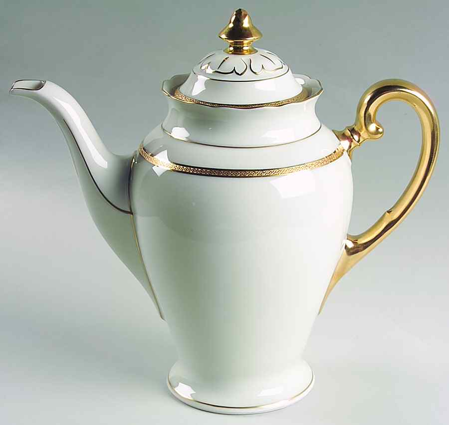 Lucretia Coffee Pot & Lid by Royal York (Germany)-1