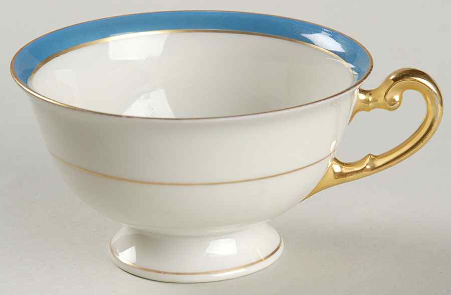 Mediterranean Blue Footed Cup by Royal York (Germany)-1
