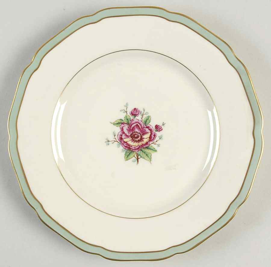 Morning Rose Salad Plate by Royal York (Germany)-1