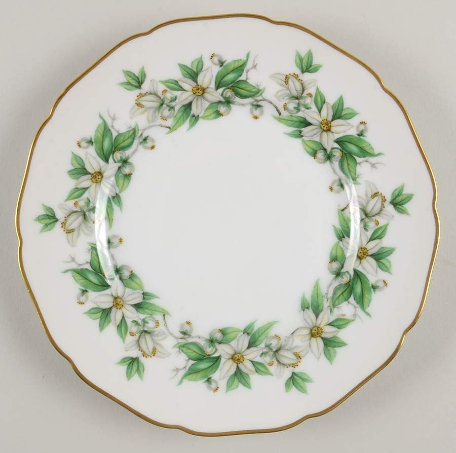 Orange Blossom Salad Plate by Royal York (Germany)-1