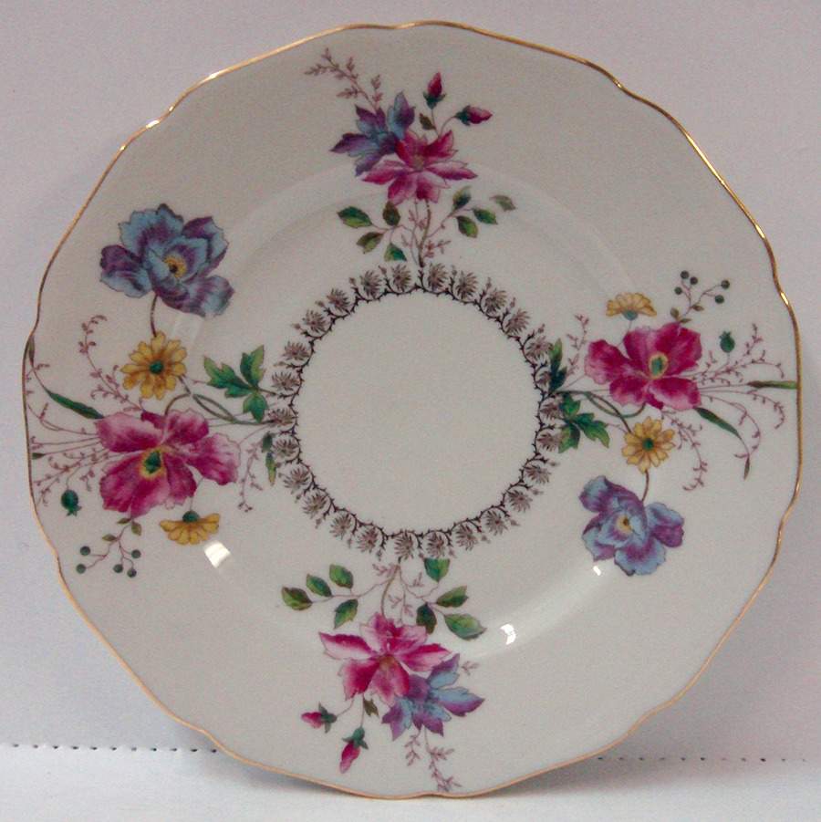 Poppy Salad Plate by Royal York (Germany)-1