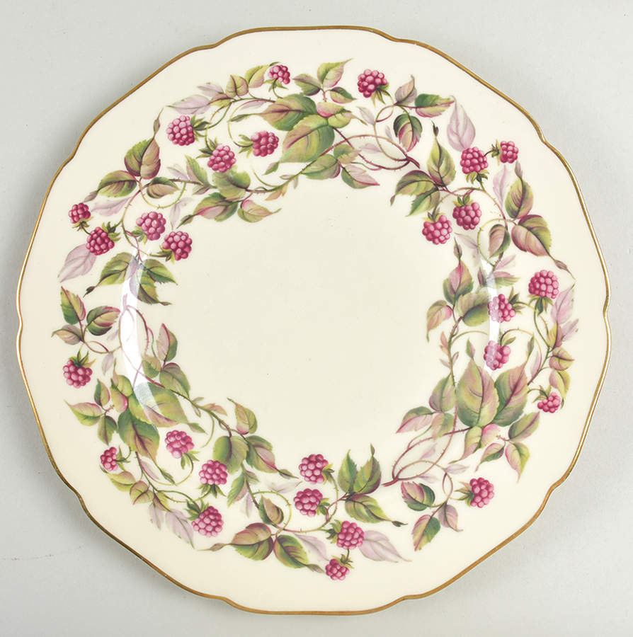 Red Raspberry Dinner Plate by Royal York (Germany)-1