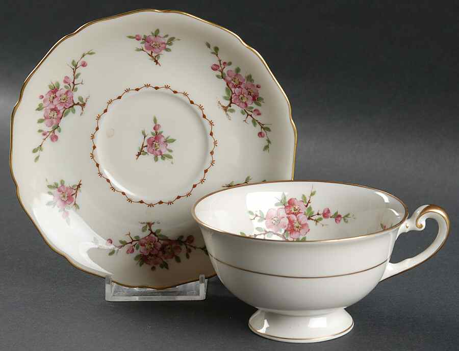 Shanghai Footed Cup & Saucer Set by Royal York (Germany)-1