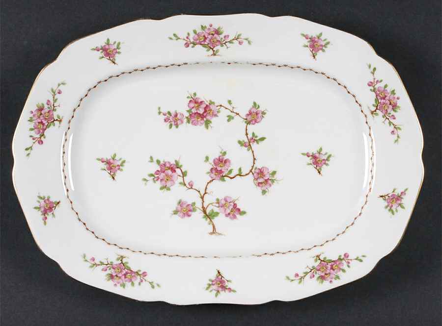 Shanghai 12" Oval Serving Platter by Royal York (Germany)-1