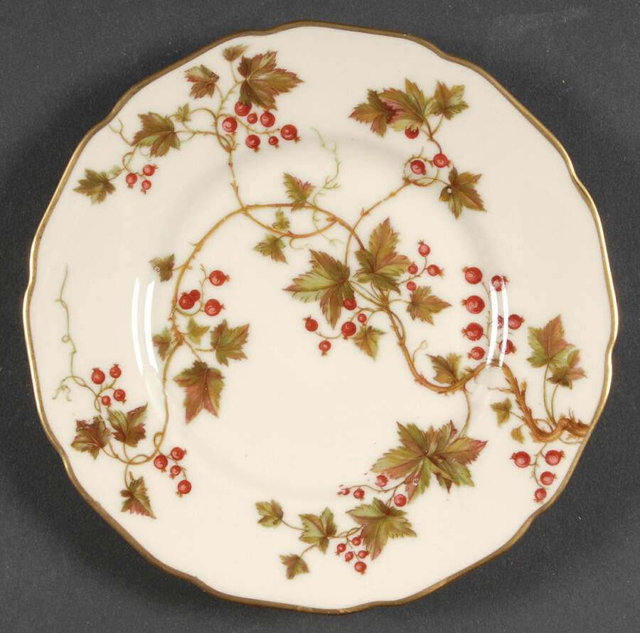 Summer Vine Bread & Butter Plate by Royal York (Germany)-1