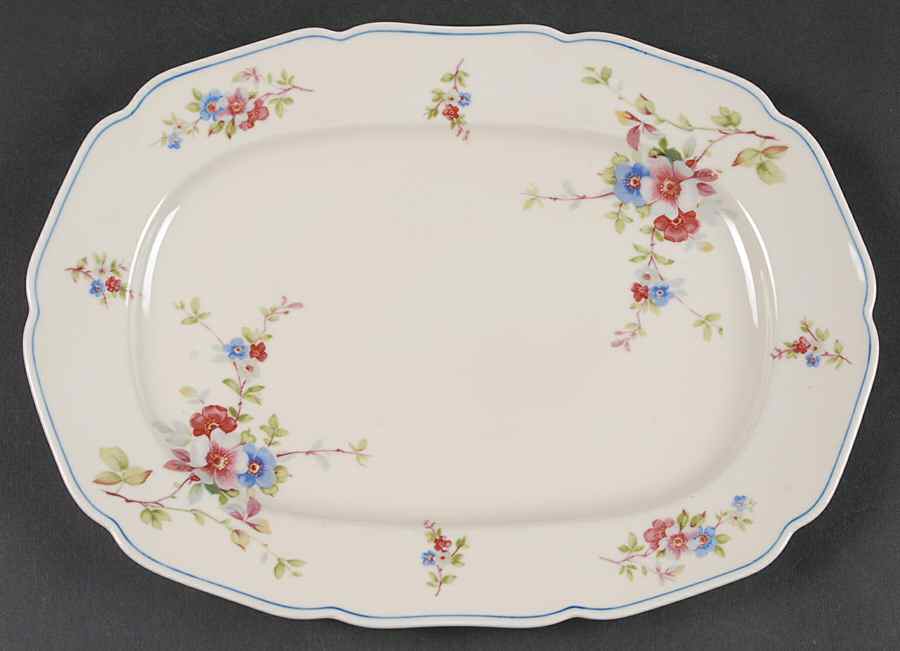 Winesap 12" Oval Serving Platter by Royal York (Germany)-1