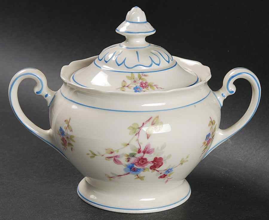 Winesap Sugar Bowl & Lid by Royal York (Germany)-1