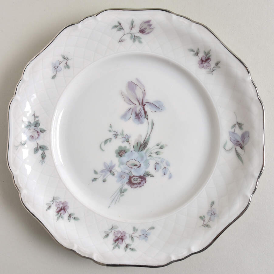 1319 Salad Plate by Royal Princess-1